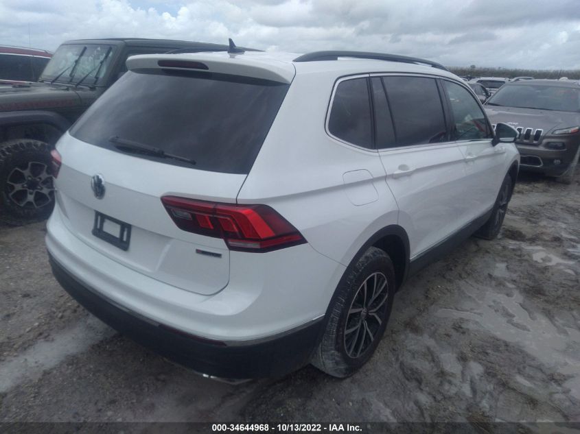 2021 VOLKSWAGEN TIGUAN SE/SE R-LINE BLACK/SEL VIN: 3VV2B7AX6MM143126