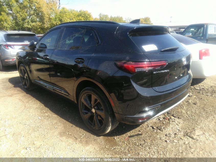 2021 BUICK ENVISION PREFERRED VIN: LRBAZLR41MD177252