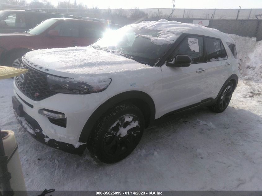 2021 FORD EXPLORER ST VIN: 1FM5K8GCXMGA24183