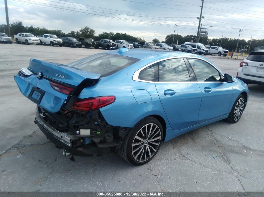 2021 BMW 2 SERIES 228I VIN: WBA53AK05M7H33917