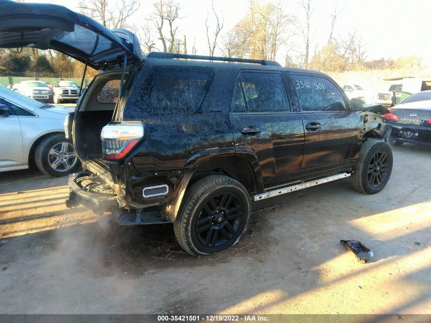 2021 TOYOTA 4RUNNER NIGHTSHADE VIN: JTEJU5JR8M5921406