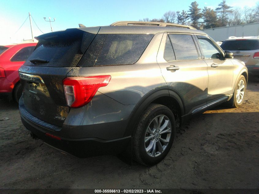 2022 FORD EXPLORER XLT VIN: 1FMSK8DH3NGA64870