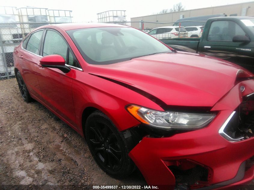 2020 FORD FUSION SE VIN: 3FA6P0HDXLR125398