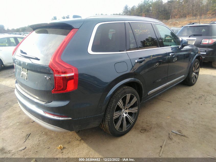 2022 VOLVO XC90 INSCRIPTION VIN: YV4A221L1N1815566