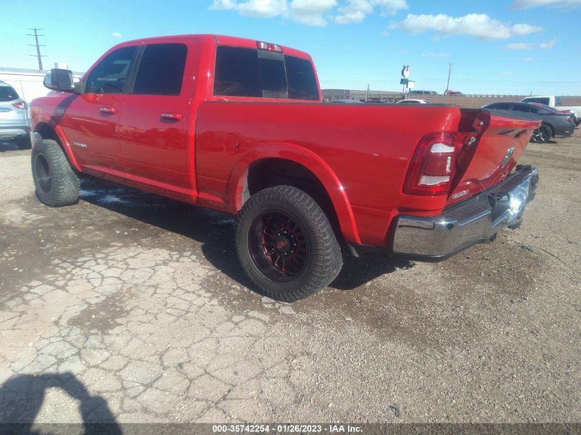 2021 RAM 2500 LARAMIE VIN: 3C6UR4FJXMG619812