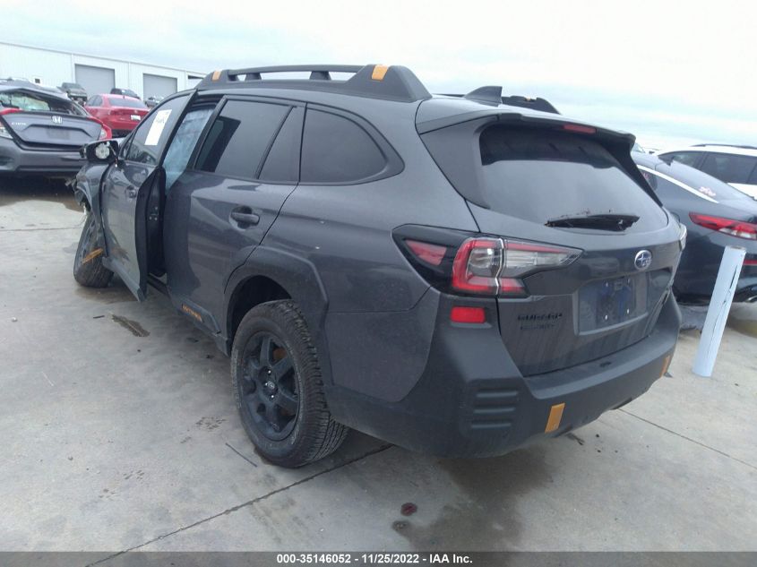 2022 SUBARU OUTBACK WILDERNESS VIN: 4S4BTGUD5N3190417
