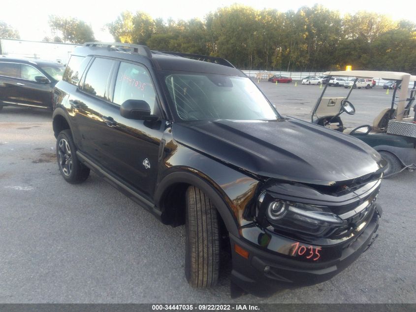 2022 FORD BRONCO SPORT OUTER BANKS VIN: 3FMCR9C64NRD81913