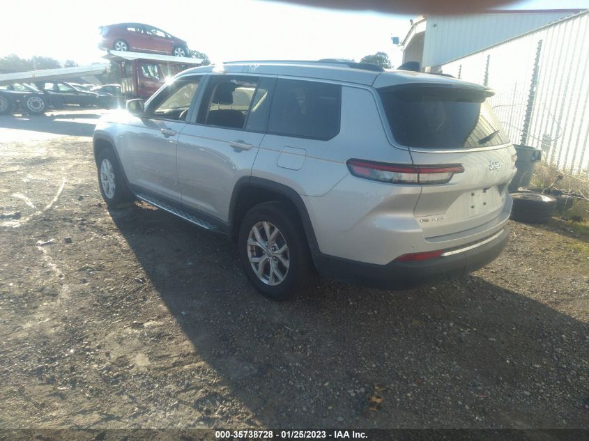 2022 JEEP GRAND CHEROKEE L LIMITED VIN: 1C4RJKBG2N8609772