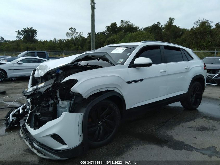 2021 VOLKSWAGEN ATLAS CROSS SPORT 3.6L V6 SE W/TECHNOLOGY VIN: 1V2JE2CA5MC232599