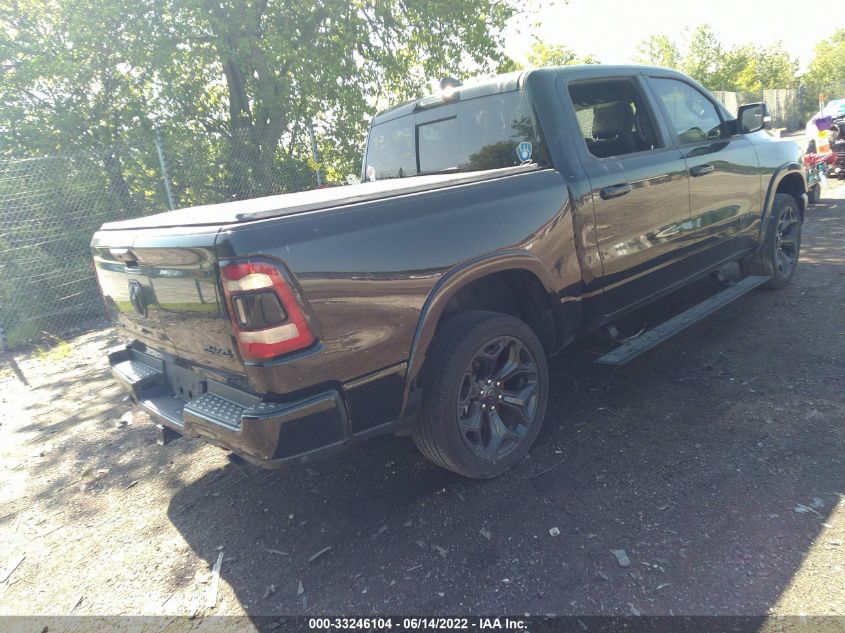 2021 RAM 1500 LIMITED VIN: 1C6SRFHTXMN550337