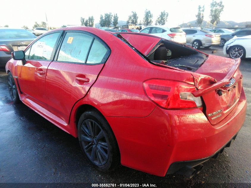 2021 SUBARU WRX VIN: JF1VA1A6XM9814448