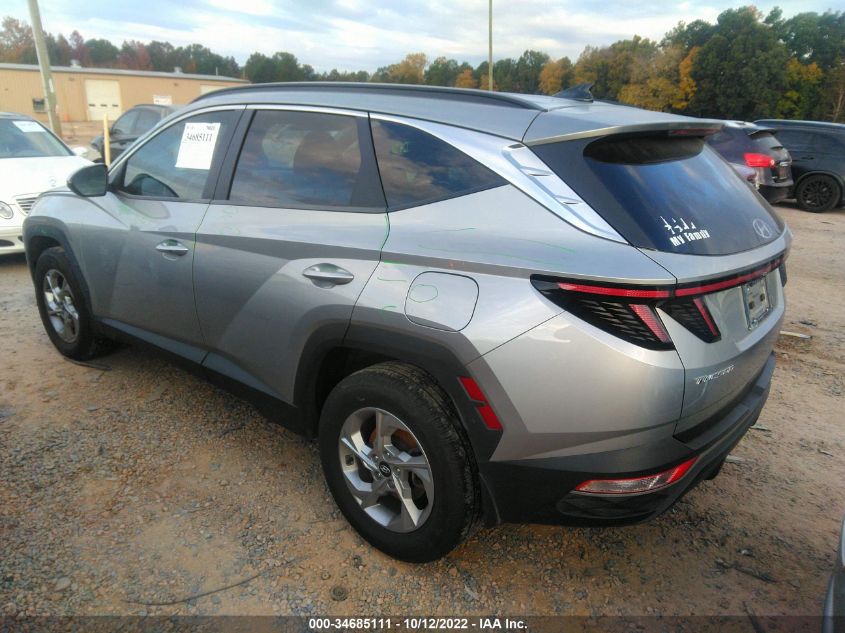 2022 HYUNDAI TUCSON SEL VIN: 5NMJBCAE9NH038988