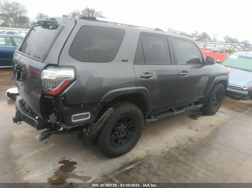 2022 TOYOTA 4RUNNER SR5 PREMIUM VIN: JTEFU5JR2N5270815