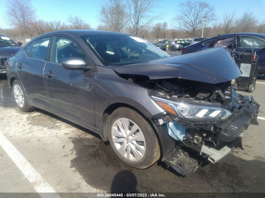 2022 NISSAN SENTRA S VIN: 3N1AB8BV9NY222784