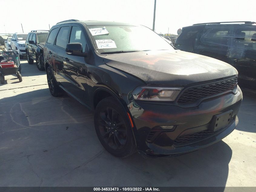 2021 DODGE DURANGO GT PLUS VIN: 1C4RDHDG0MC883782
