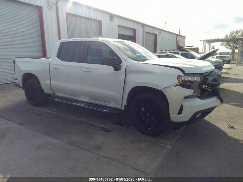 2021 CHEVROLET SILVERADO 1500 RST VIN: 1GCPWDED3MZ390111