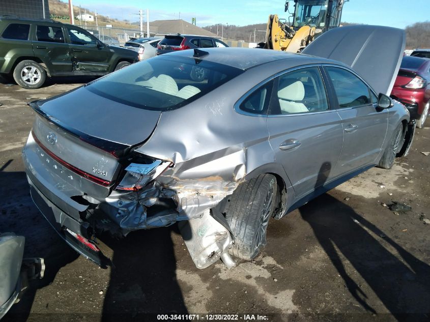 2021 HYUNDAI SONATA HYBRID SEL VIN: KMHL34JJ0MA018996