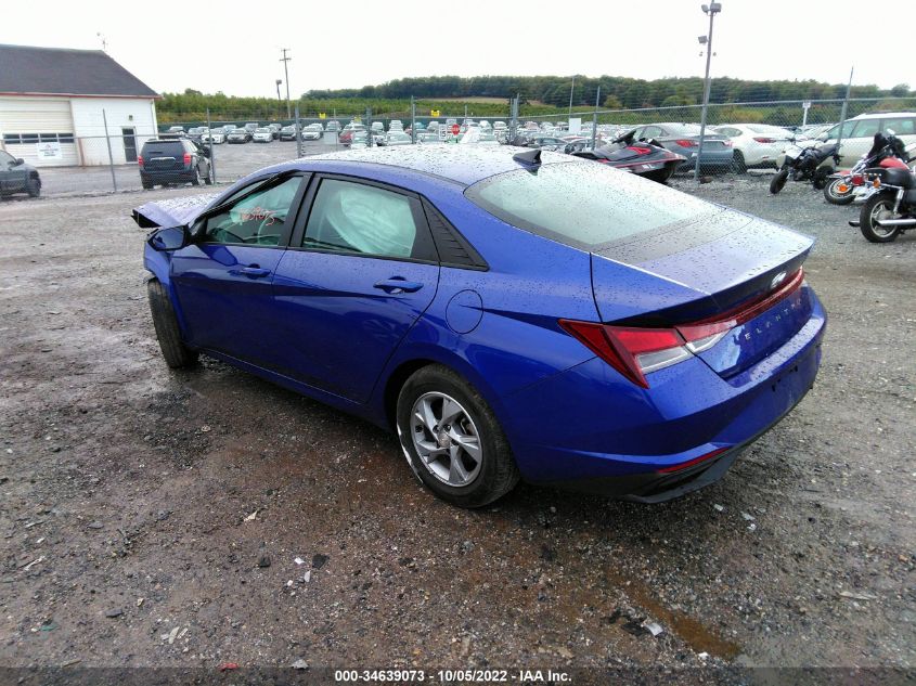2021 HYUNDAI ELANTRA SE VIN: KMHLL4AG0MU071331