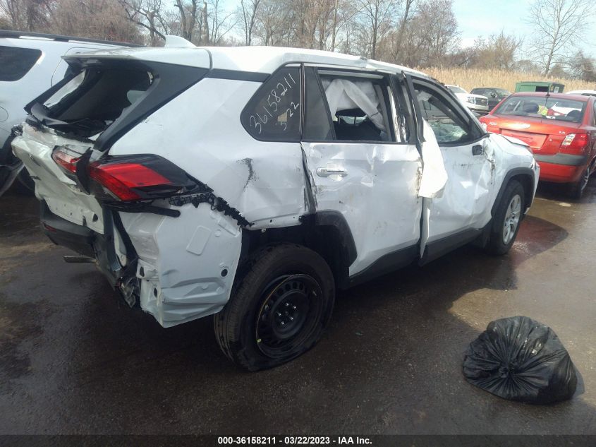 2022 TOYOTA RAV4 LE VIN: 2T3F1RFV1NW281467