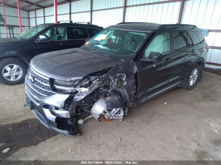 2021 FORD EXPLORER XLT VIN: 1FMSK8DH1MGC38725