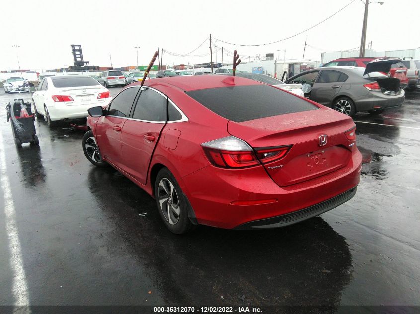 2022 HONDA INSIGHT EX VIN: 19XZE4F57NE012065