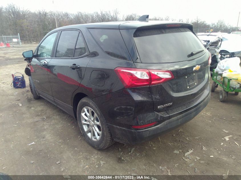 2021 CHEVROLET EQUINOX LS VIN: 2GNAXSEV2M6116952