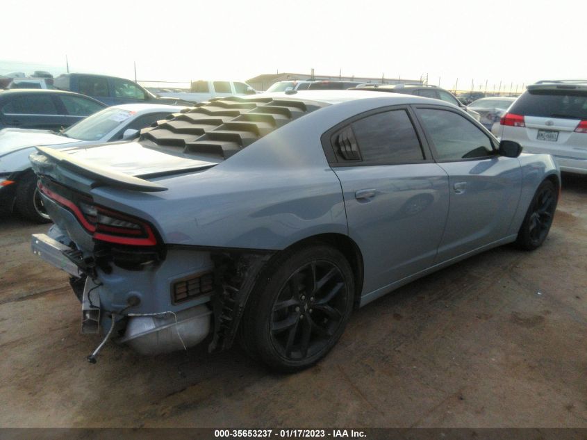 2021 DODGE CHARGER SXT VIN: 2C3CDXBG7MH540360