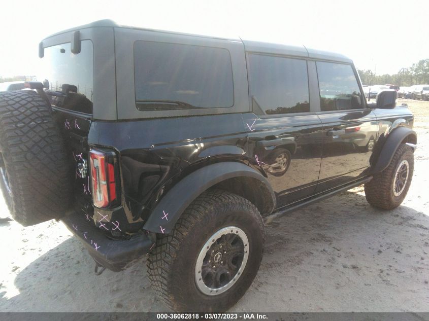 2022 FORD BRONCO BASE/BIG BEND VIN: 1FMEE5DP8NLB34302