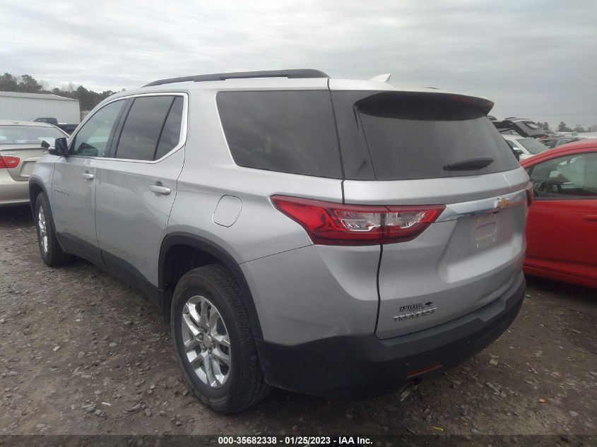 2021 CHEVROLET TRAVERSE LT CLOTH VIN: 1GNERGKW5MJ251495