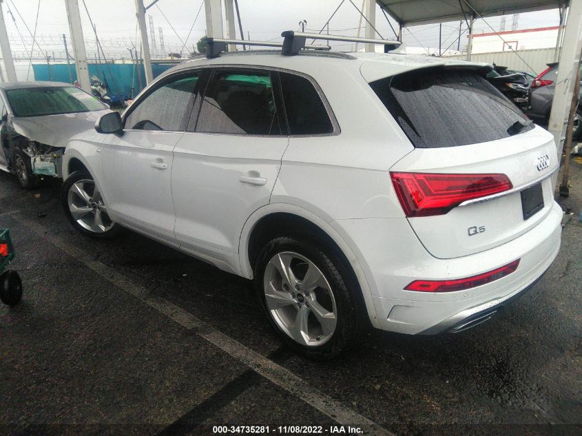 2022 AUDI Q5 S LINE PREMIUM PLUS VIN: WA1EAAFY8N2044615