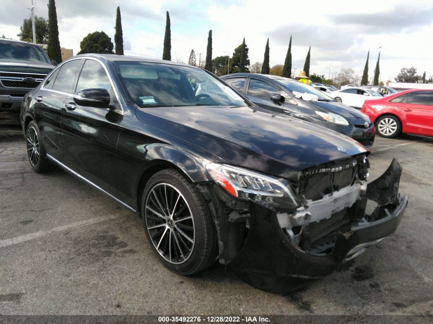 2020 MERCEDES-BENZ C-CLASS C 300 VIN: WDDWF8DB1LR549974