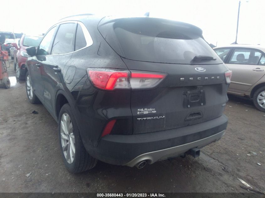 2022 FORD ESCAPE TITANIUM HYBRID VIN: 1FMCU9DZXNUA11159