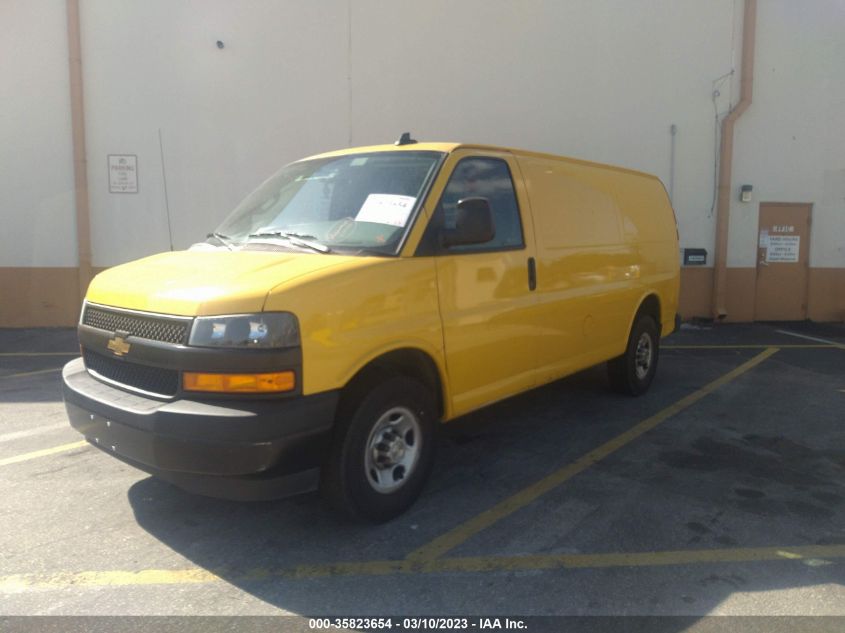 2021 CHEVROLET EXPRESS CARGO VAN VIN: 1GCWGAFP5M1228141