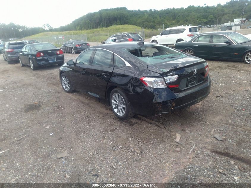 2022 HONDA ACCORD SEDAN LX VIN: 1HGCV1F10NA055118