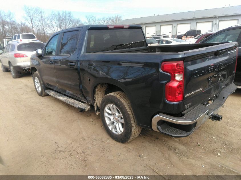 2022 CHEVROLET SILVERADO 1500 LT VIN: 1GCUDDED1NZ636731