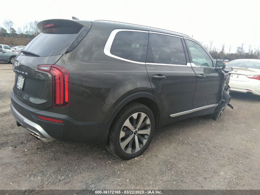 2022 KIA TELLURIDE EX VIN: 5XYP3DHC9NG277324