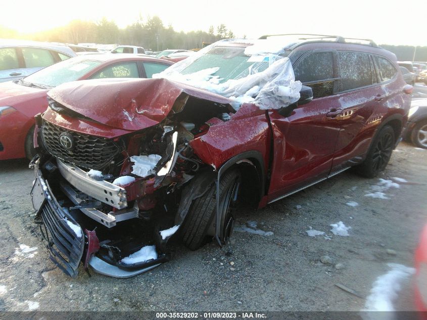 2023 TOYOTA HIGHLANDER L/LE/XLE/XSE/LIMITED VIN: 5TDKDRBH6PS002864