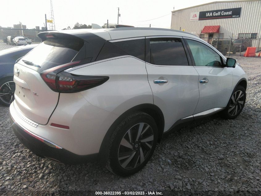 2022 NISSAN MURANO SL VIN: 5N1AZ2CJ2NC112214