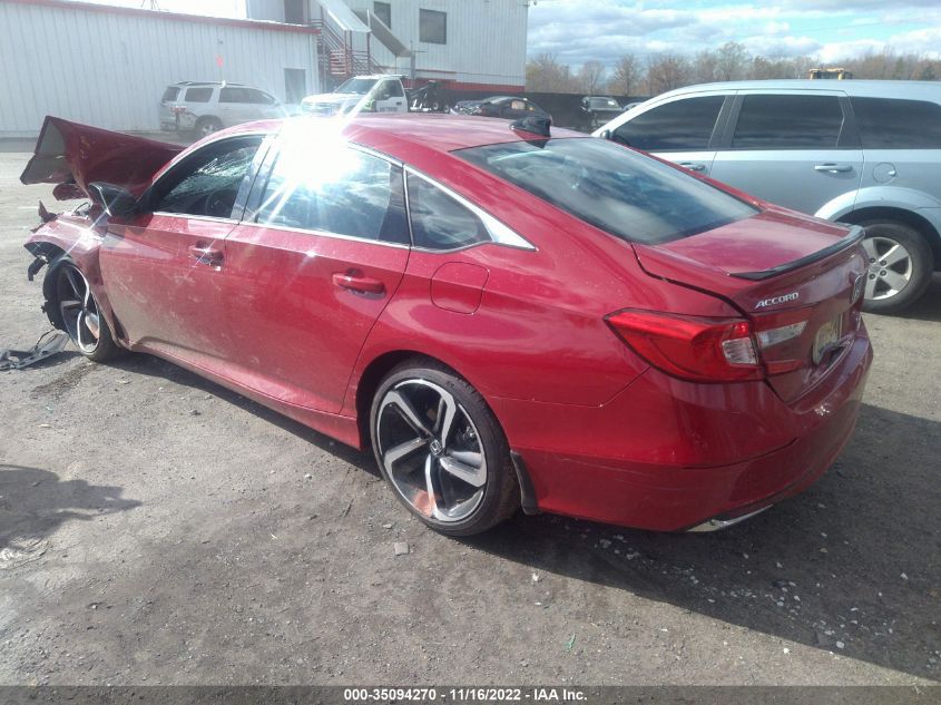 2022 HONDA ACCORD HYBRID SPORT VIN: 1HGCV3F28NA018919