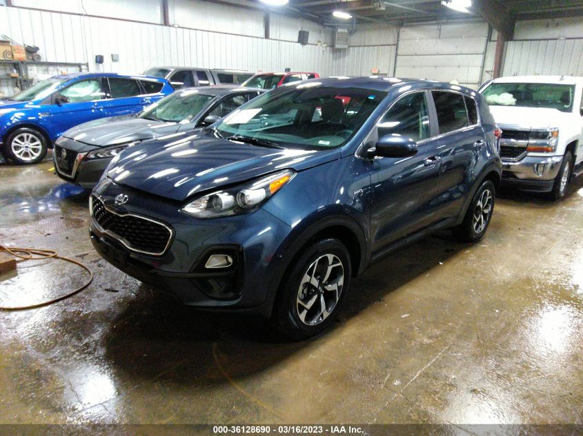 2022 KIA SPORTAGE LX VIN: KNDPMCAC7N7010665