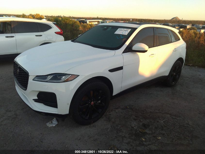 2021 JAGUAR F-PACE S VIN: SADCJ2EX1MA678773