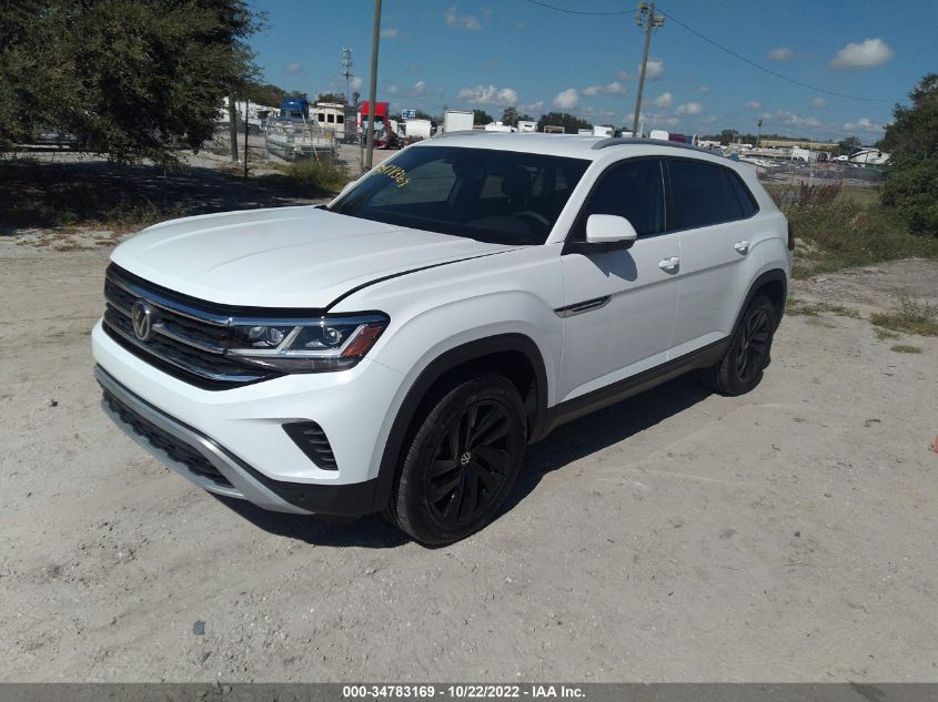 2022 VOLKSWAGEN ATLAS CROSS SPORT 2.0T SE W/TECHNOLOGY VIN: 1V2WC2CA8NC217673