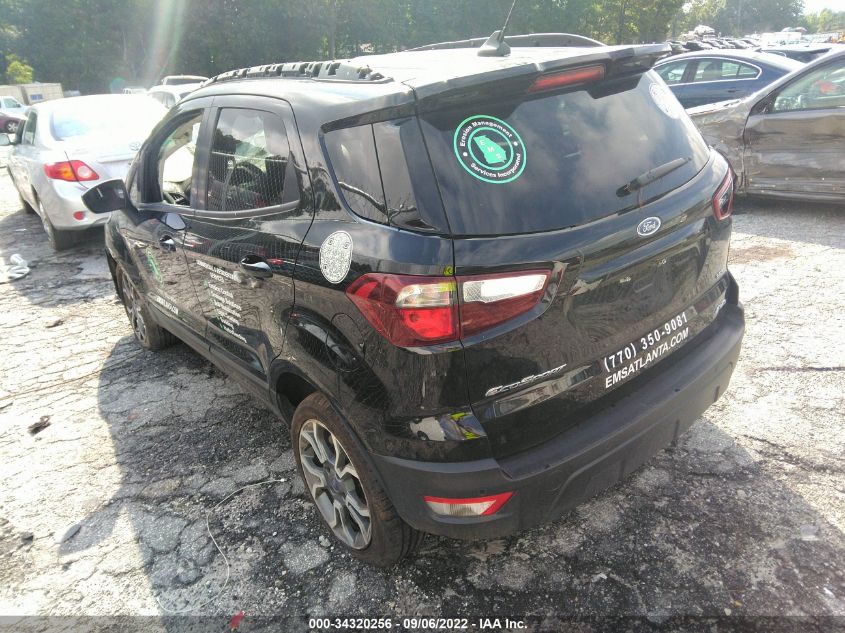 2020 FORD ECOSPORT SES VIN: MAJ6S3JL0LC358349