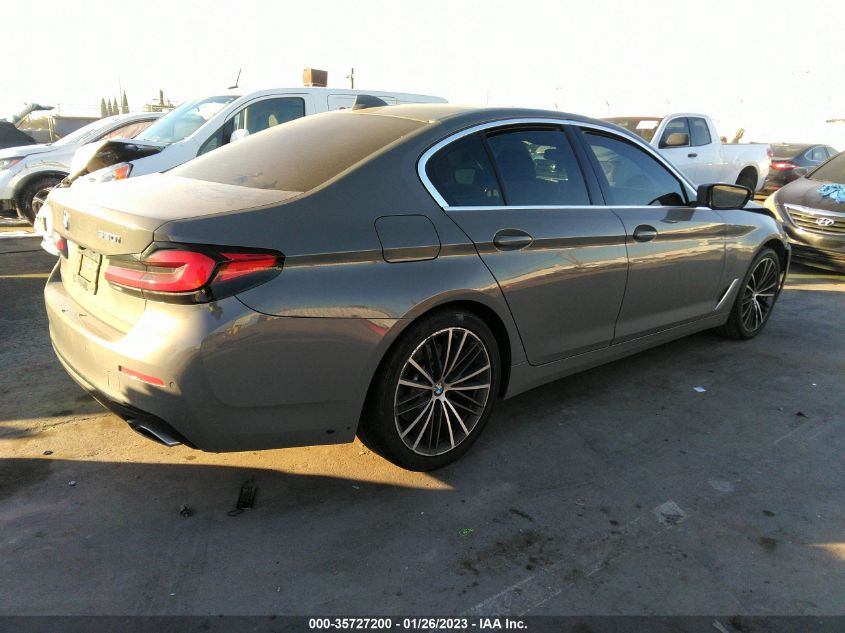2022 BMW 5 SERIES 530I VIN: WBA53BH00NWX47760