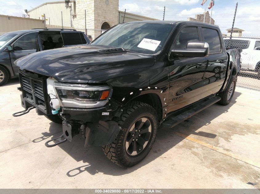 2021 RAM 1500 REBEL VIN: 1C6SRFLT5MN774641