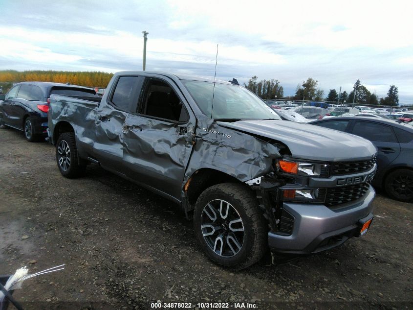 2022 CHEVROLET SILVERADO 1500 LTD CUSTOM VIN: 1GCRYBEK8NZ191272