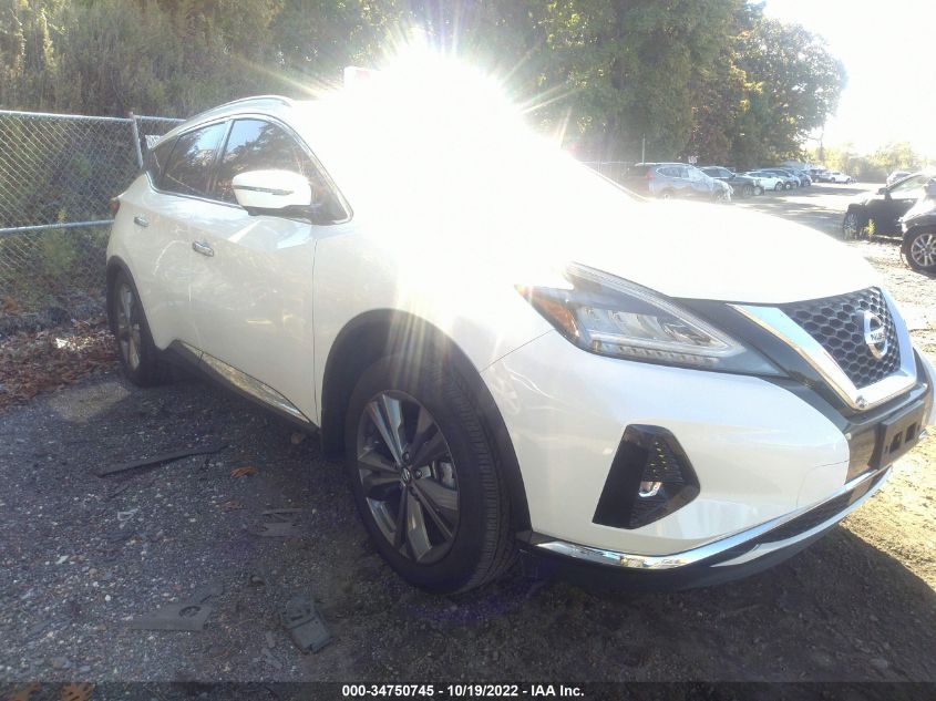 2021 NISSAN MURANO PLATINUM VIN: 5N1AZ2DS7MC120850