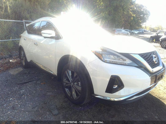2021 NISSAN MURANO PLATINUM VIN: 5N1AZ2DS7MC120850