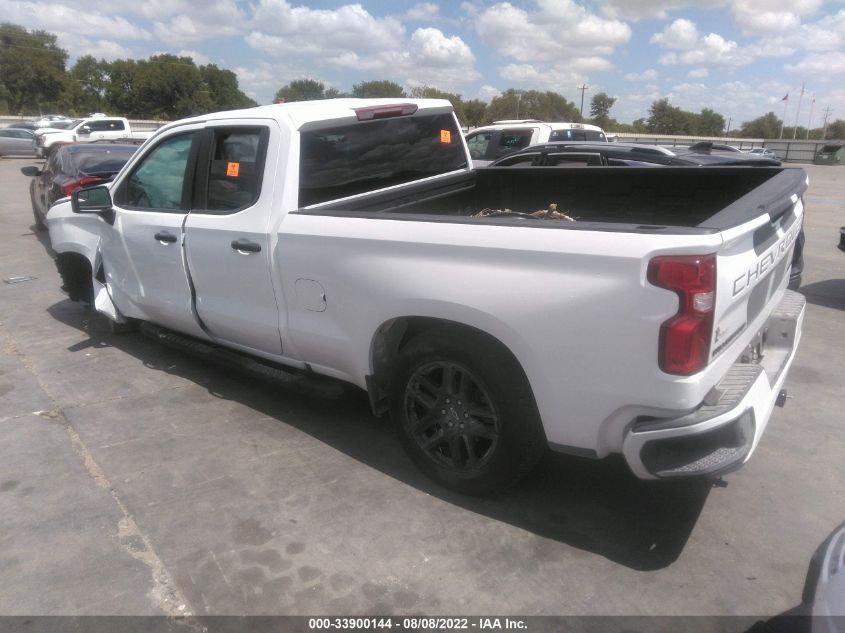 2022 CHEVROLET SILVERADO 1500 LTD CUSTOM VIN: 1GCRWBEK9NZ215620