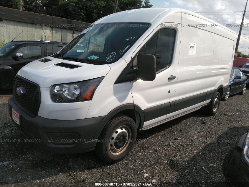 2021 FORD TRANSIT CARGO VAN VIN: 1FTBR1C8XMKA11149